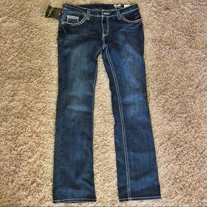 NWT Wrangler stretch boot cut jeans !!!
